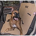 Majestic Pet Personalized Bench Seat Cover, Tan
