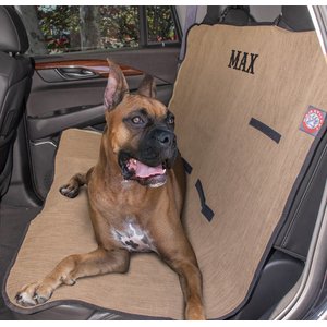 Majestic Pet Personalized Bench Seat Cover, Tan