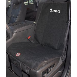 Majestic Pet Personalized Bucket Seat Cover, Black