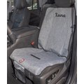 Majestic Pet Personalized Bucket Seat Cover, Grey