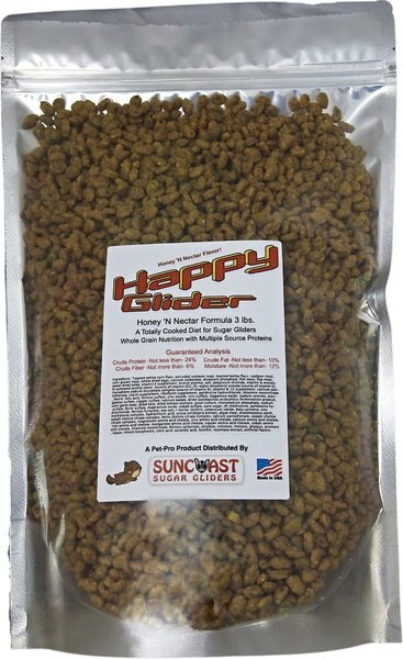 Pet-Pro Happy Glider Honey 'N Nectar Sugar Glider Food, 3-lb bag slide 1 of 4