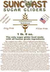 SunCoast Sugar Gliders Wholesome Balance Original Flavor Chicken & Brown Rice Sugar Glider Food, 1.5-lb bag slide 2 of 4