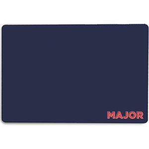 904 Custom Personalized Solid Dog & Cat Placemat, Navy