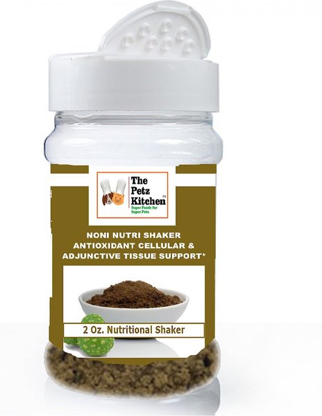The Petz Kitchen Noni Powder Antioxidant Cellular & Adjunctive Tissue Support Dog & Cat Supplement slide 1 of 4