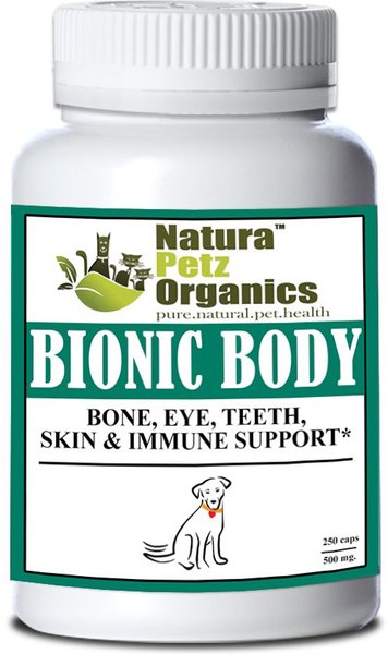 Natura Petz Organics BIONIC BODY - Antioxidant Bone, Eye, Teeth, Skin & Immune Support* Dog Supplement