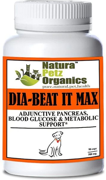 Natura Petz Organics Dia-Beat-It Cat Supplement, 90 count