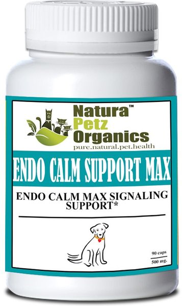 Natura Petz Organics ENDO CALM SUPPORT MAX* Endo Calm Max Signaling Support* Dog Supplement, 90 count slide 1 of 4