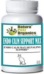 Natura Petz Organics ENDO CALM SUPPORT MAX* Endo Calm Max Signaling Support* Cat Supplement, 90 count