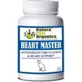 Natura Petz Organics HEART MASTER MAX* Antioxidant Master Blend Heart & Circulation Support* Cat Supplement, 90 count