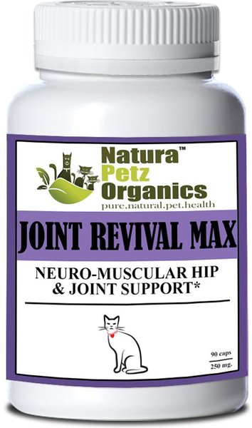 Natura Petz Organics JOINT REVIVAL MAX* Neuro Muscular Hip & Joint Support*Cat Supplement slide 1 of 3