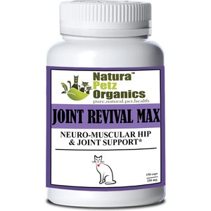 Natura Petz Organics JOINT REVIVAL MAX* Neuro Muscular Hip & Joint Support* Cat Supplement