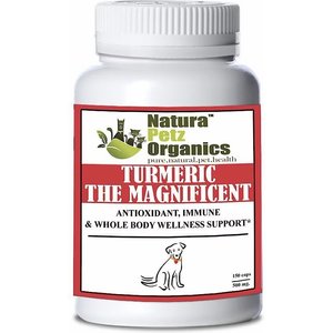 Natura Petz Organics TURMERIC THE MAGNIFICENT Antioxidant, Immune & Whole Body Wellness Support * Dog Supplement