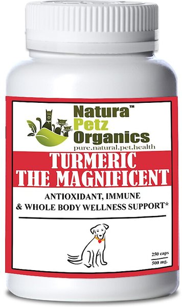 Natura Petz Organics TURMERIC THE MAGNIFICENT Antioxidant, Immune & Whole Body Wellness Support * Dog Supplement slide 1 of 4
