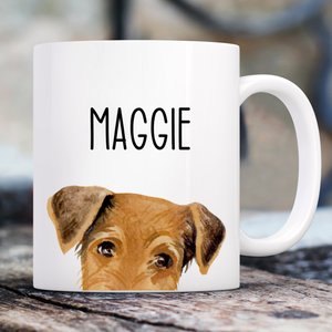 904 Custom Personalized Dog Breed Coffee Mug, 11-oz, Airedale Terrier
