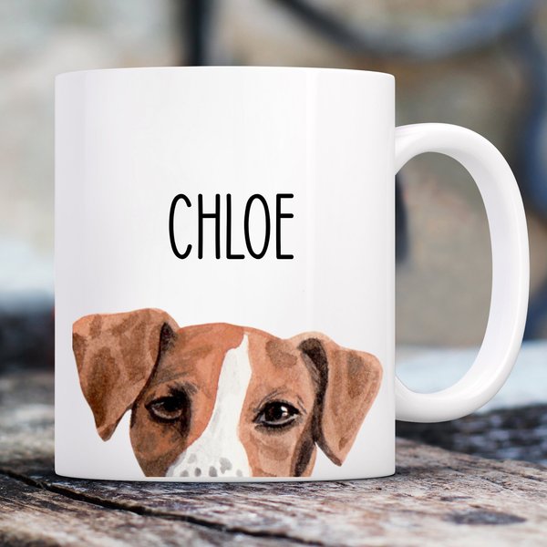Personalized Dog Breed Ceramic Coffee Mug