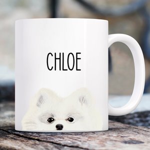 904 Custom Personalized Dog Breed Coffee Mug, 11-oz, Pomeranian