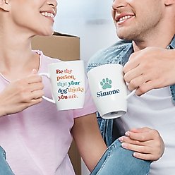 904 Custom Personalized Be The Person Your Dog Thinks You Are Double Sided Coffee Mug, 11-oz slide 2 of 4