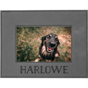 904 Custom Personalized Pet Name Leatherette Picture Frame