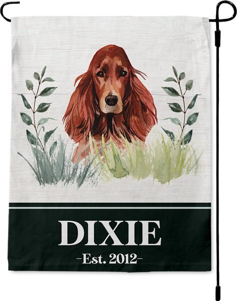 904 Custom Personalized Dog Breed Botanical Garden Flag