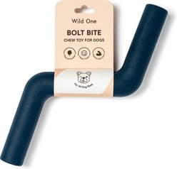 Wild One Bolt Bite Dog Chew Toy, Blue