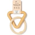 Wild One Triangle Tug Dog Chew Toy, Tan