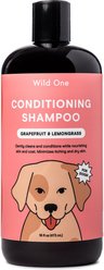 Wild One Lemongrass & Grapefruit Conditioning Dog Shampoo, 16-oz bottle
