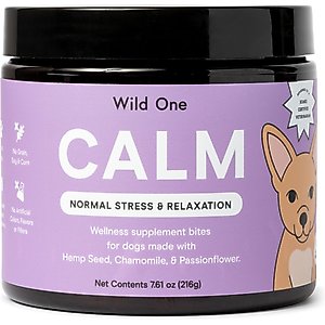 Wild One Calm Stress & Relaxation Support Soft Chew Dog Supplement, 120 count