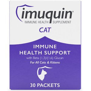 Nutramax Imuquin Immune Health Support  Powder Cat Supplement, 30 count