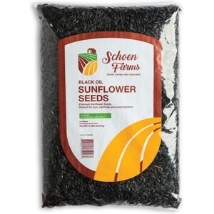 Schoen Farms Black Oil Sunflower Seeds Bird Food