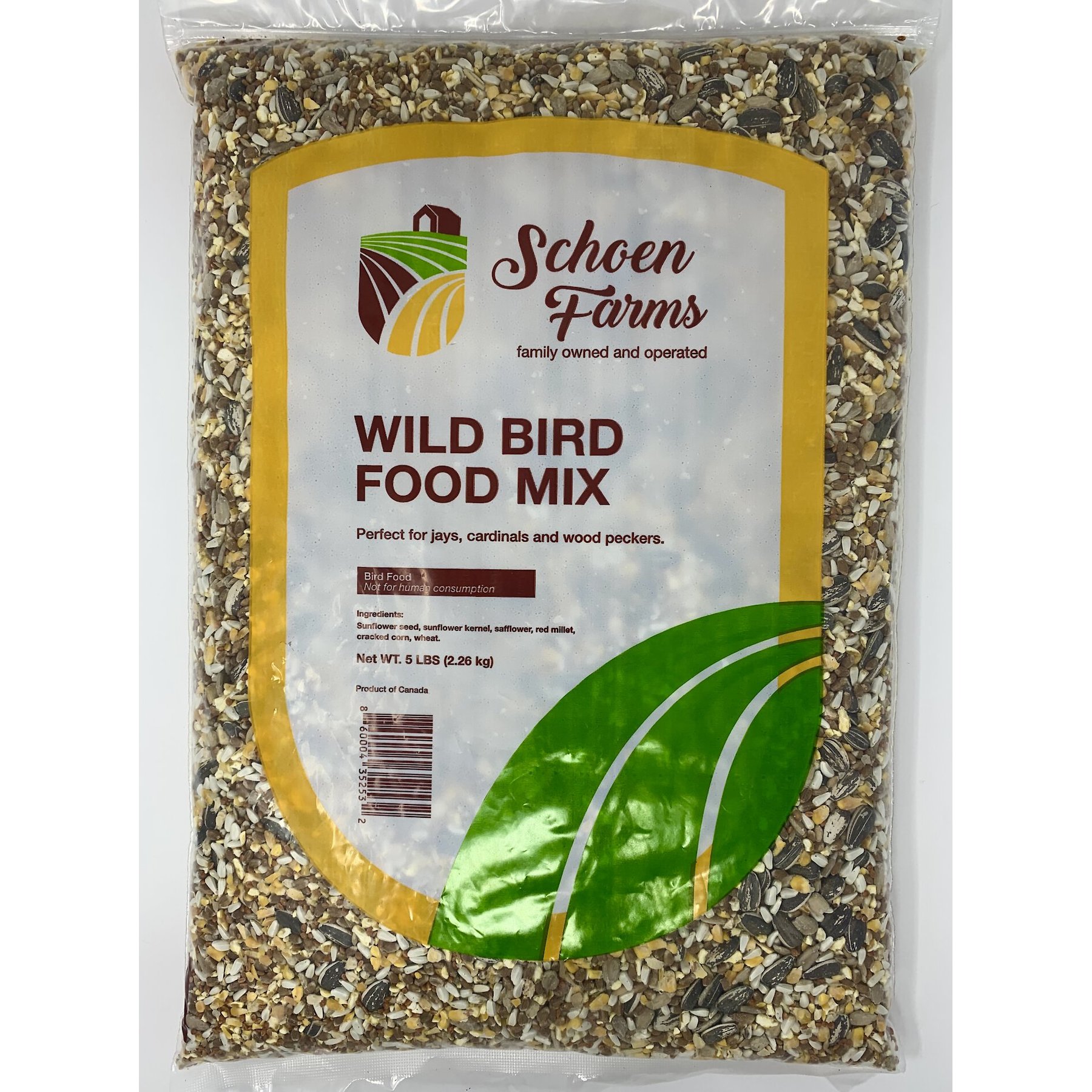 Schoen Farms Gourmet Wild Bird Food Mix (15 lbs)