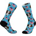 Tribe Socks Personalized American Flag Pet Face Socks