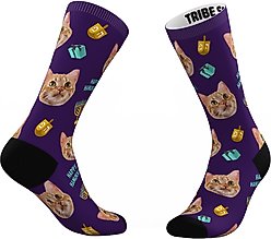Tribe Socks Personalized Hannukah Pet Face Socks