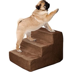 Pet Adobe High Density Foam Dog & Cat Steps, Brown, Small