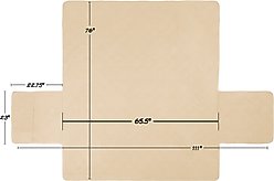 Pet Adobe Waterproof Couch Cover, Tan, Medium slide 2 of 6