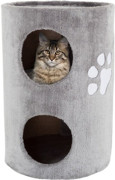 Pet Adobe 2-Story Cat Condo slide 1 of 6
