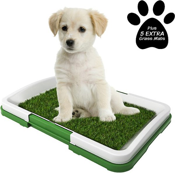 Pet Adobe Artificial Grass Potty Trainer Dog Mat, Medium slide 1 of 7