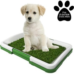 Pet Adobe Artificial Grass Potty Trainer Dog Mat, Medium