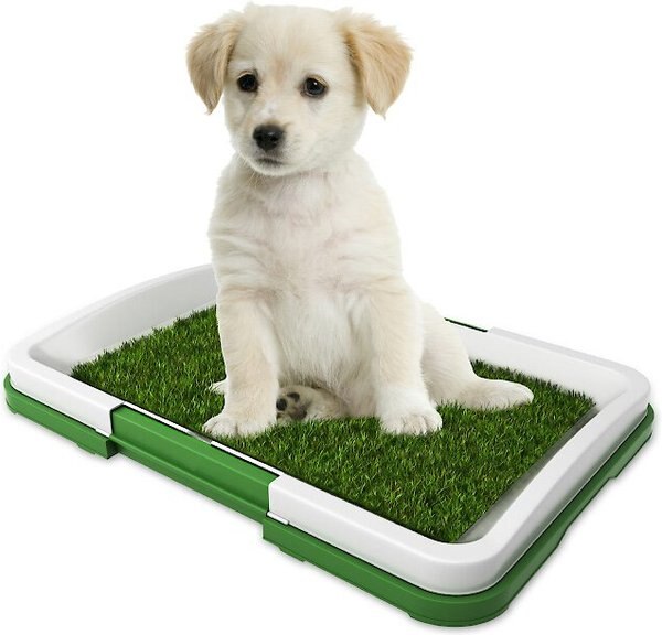 PET ADOBE Artificial Grass Potty Trainer Dog Mat, XSmall, 3Layer