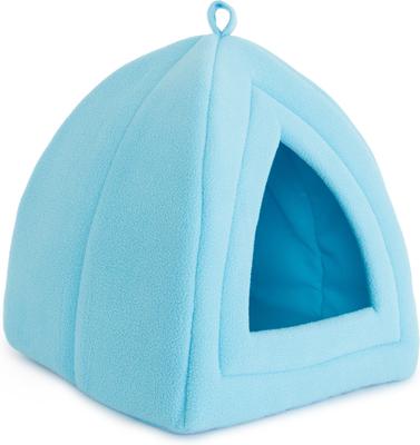 Show full view: Pet Adobe Igloo Style Cat Tent, Blue slide 7 of 8
