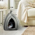 Pet Adobe Igloo Style Cat Tent, Gray
