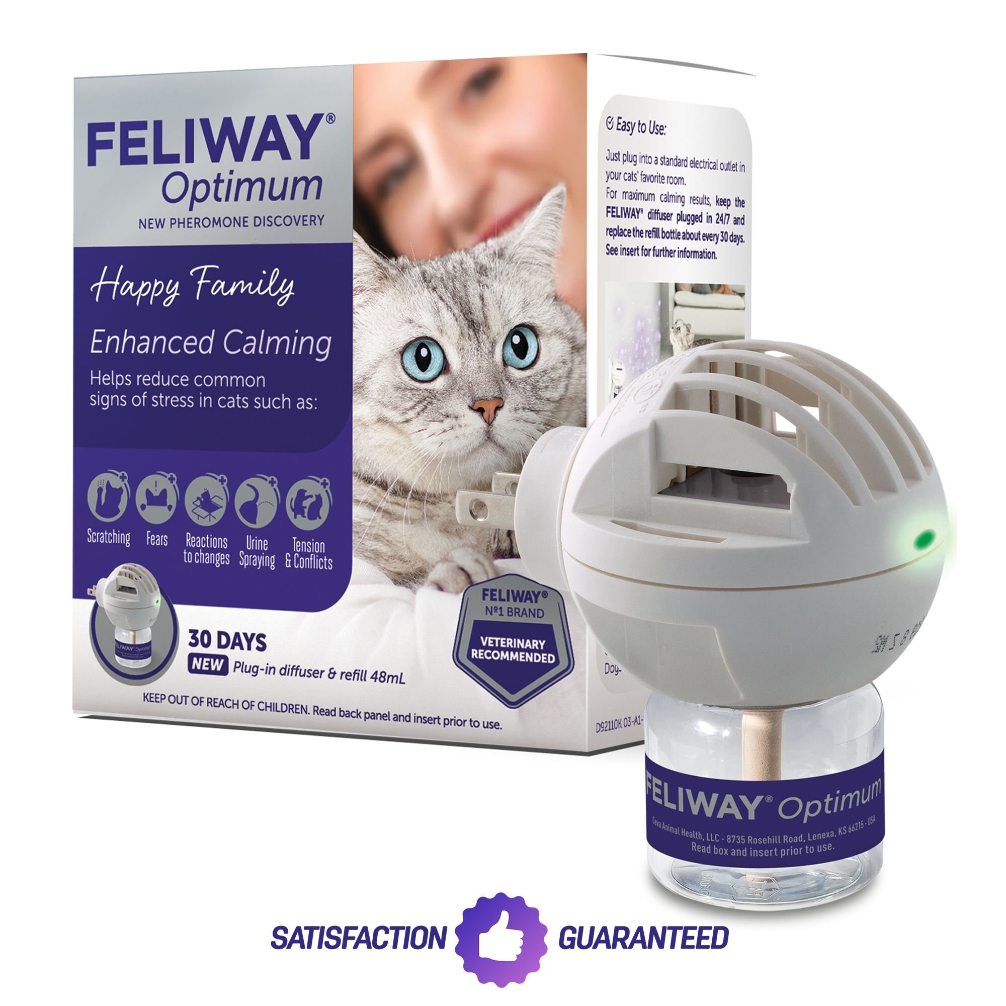 Difference between feliway shop and feliway multicat