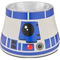 STAR WARS R2-D2 Slanted Elevated Melamine Stainless Steel Dog & Cat Bowl, 1.75 Cup