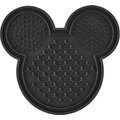 Disney Mickey Mouse Silicone Dog & Cat Lick Mat, Black