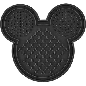 Disney Mickey Mouse Silicone Dog & Cat Lick Mat, Black