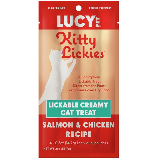 LUCY PET PRODUCTS Kitty Lickies Sardine & Tuna Recipe GrainFree