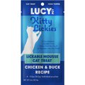 Lucy Pet Products Kitty Lickies Chicken & Duck Recipe Grain-Free Lickable Cat Treat, 0.5-oz tube, 4 count