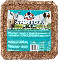 Kalmbach Feeds Vitamin & Mineral Goat Supplement, 25-lb block