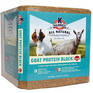 Kalmbach Feeds All Natural Protein Goat Supplement, 25-lb block