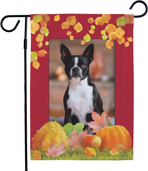 Frisco Personalized Double Sided Printed Fall Garden Flag slide 1 of 8