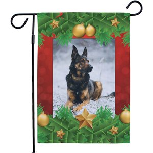 Frisco Personalized Double Sided Printed Holidays Garden Flag